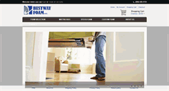 Desktop Screenshot of bestwayfoam.com